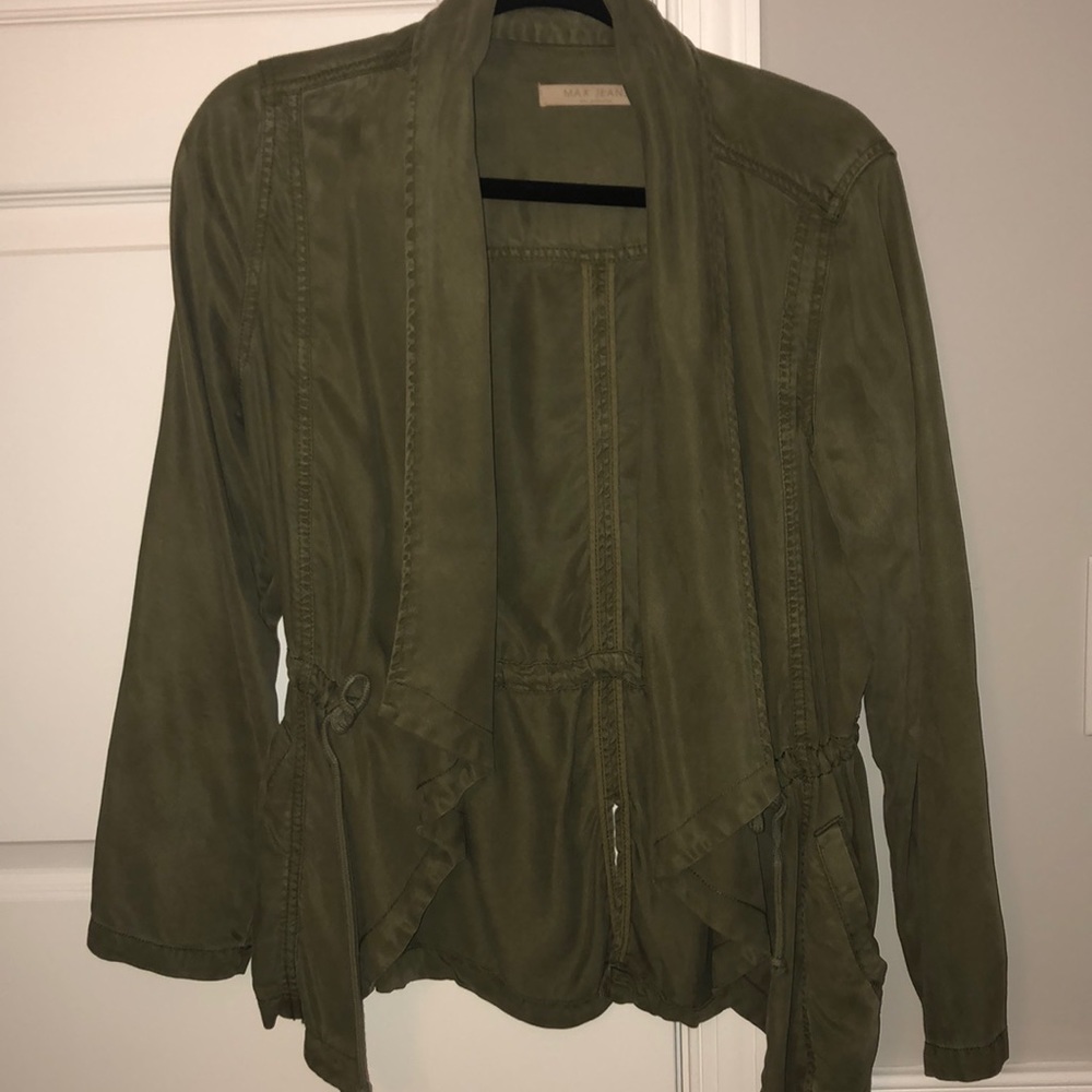 Max Jeans Draped Jacket
